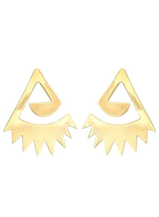 Baskk Gold Earrings 