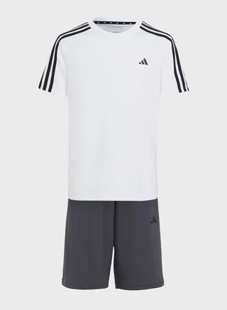 3 Stripes Train Essentials Aero Ready Training Set 