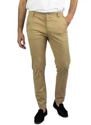 SLIM CHINO TROUSERS 