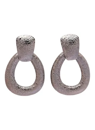 Textured Dangle Earrings 