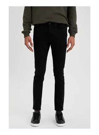 Denim Wall Trousers Black 