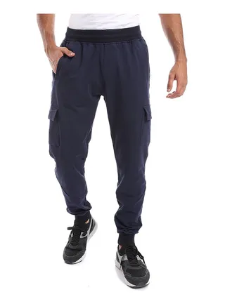 Men Cotton Sweatpant Pants With Side Pockets 