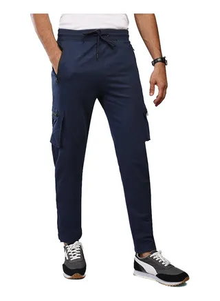 Coup Regular Fit Sweat Pants For Men Color Navy 