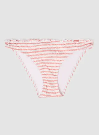 Striped Bikini Bottoms Pink 