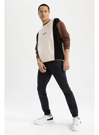 Man Jogger - Standart Fit Woven Woven Trousers 