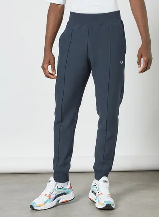 Ribbed Cuff Pants Navy 