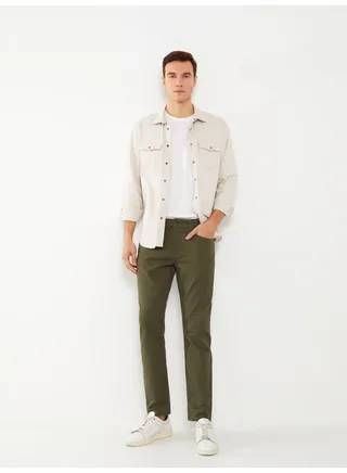 Slim Fit Men's Chino Trousers 