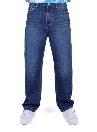 BASIC BAGGY FIT DENIM PANTS 