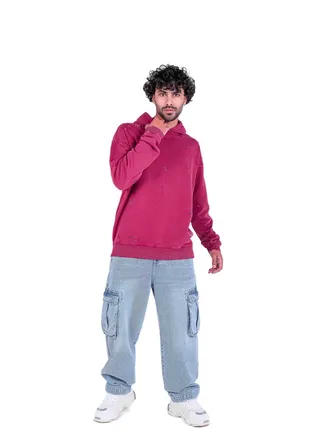 BASIC CARGO STRAIGHT FIT DENIM 