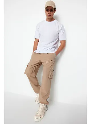Pants - Beige - Joggers 
