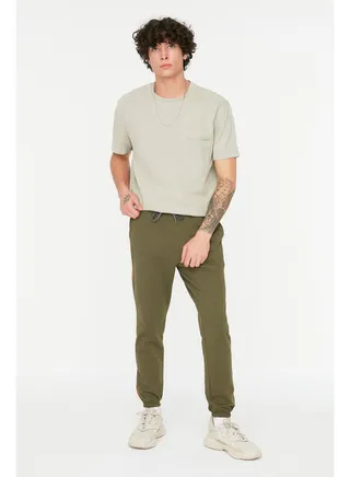 Man Joggers Khaki 