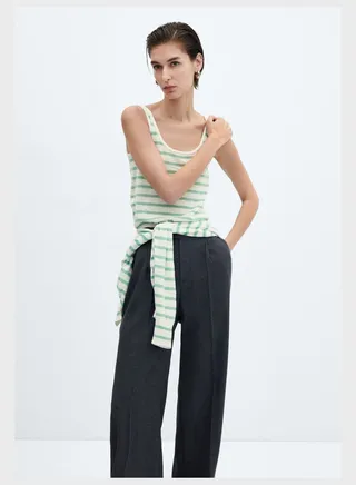Strip Strappy Top 