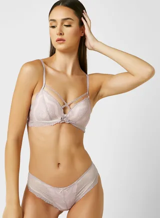 Lace Push Up Bra & Brief