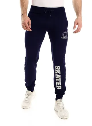 Caesar  men Sweatpant,BLUE,M 
