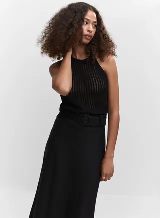 Openwork Detail Top 
