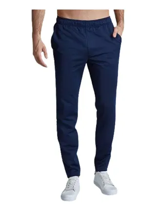 Navy Quick Dry Breathable Athletic sweatpants 