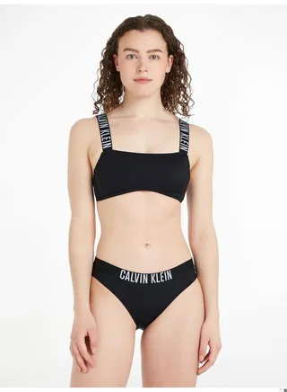 Women's Classic Bikini Bottom - Intense Power, Black 