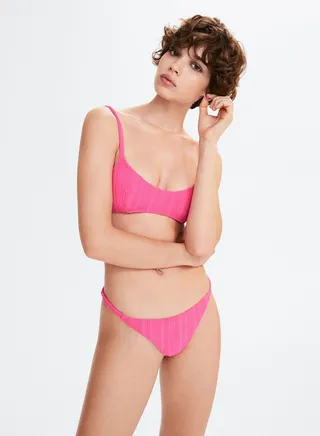 High Leg Bikini Bottom 