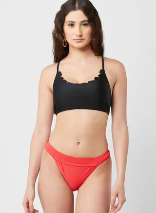 High Leg Bikini Bottom 