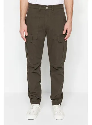 Pants - Khaki - Joggers 