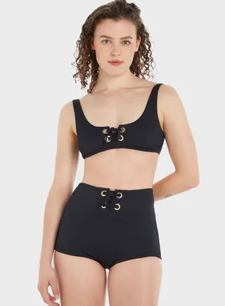 High Waist Bikini Bottom