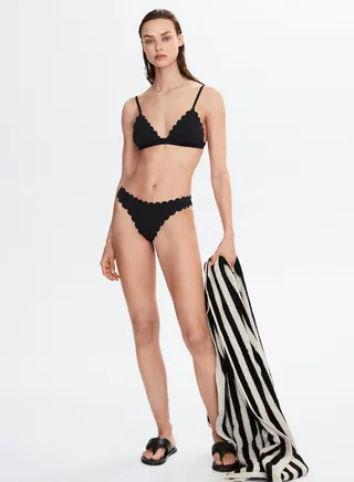 High Leg Bikini Bottom 