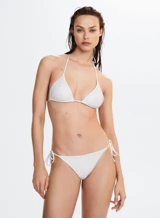 Embellished Bikini Top 