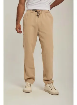 Casual Regular Fit Jogger Waist Pants 