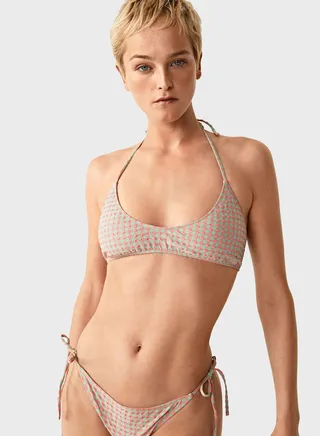 Halter Neck Bikini Top 