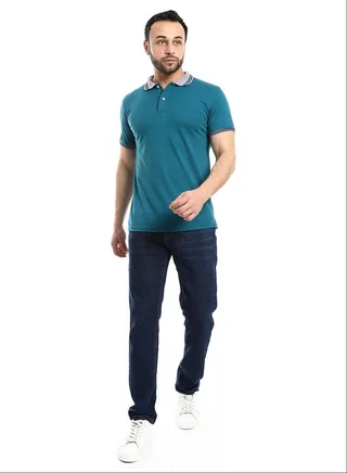 Regular Fit Dark Tint Practical Jeans_Navy Blue 
