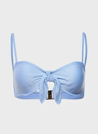 Texture Knot Front Bandeau 