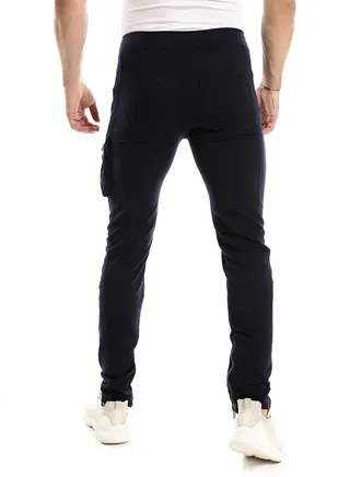 Caesar  men Sweatpant,BLUE,M 