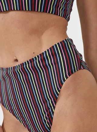 Striped Bikini Bottom 