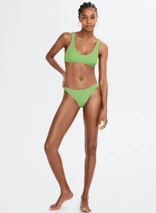 Ribbed Bikini Bottom 