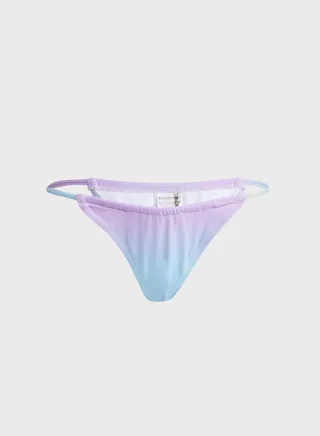 High Leg String Bikini Bottom 