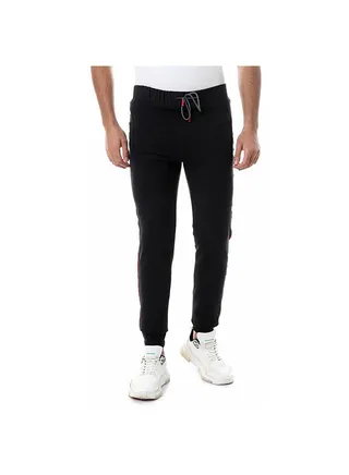 Elastic Waist With Tab Sweatpant black 