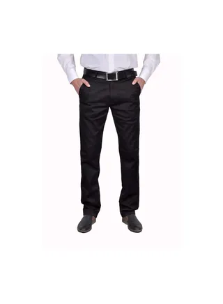 Black gabardine pants 