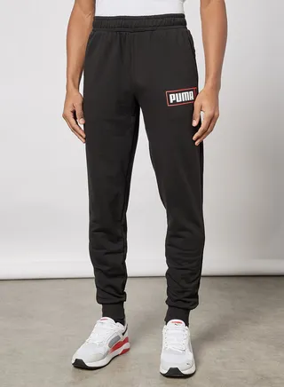 Logo Graphic Joggers Black 