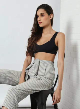 Basic Bikini Top Black 