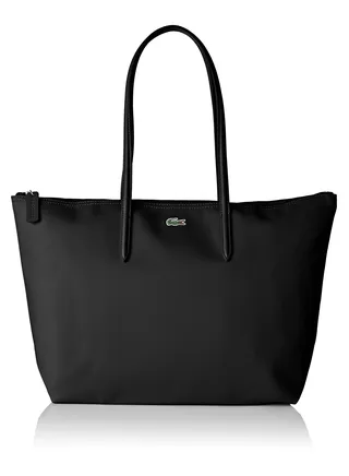 Lacoste Womens Concept Zip Tote Bag Shoulder Handbag 