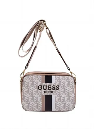 Letter printed shoulder crossbody small square bag 