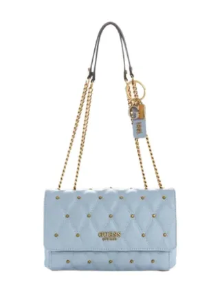 Simple large capacity solid color diamond chain small square bag 