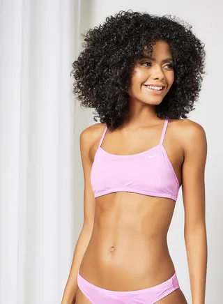 Racerback Bikini Top Pink 