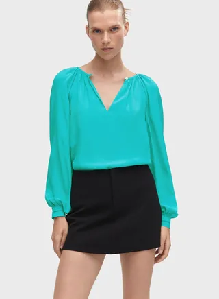Balloon Sleeve Top 