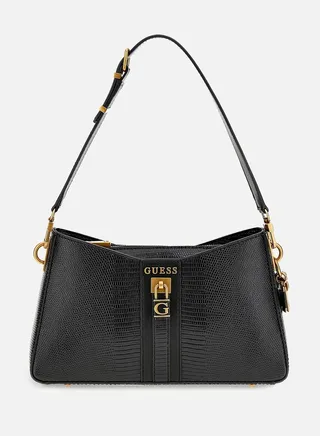 GUESS DOME Embossed handbag 