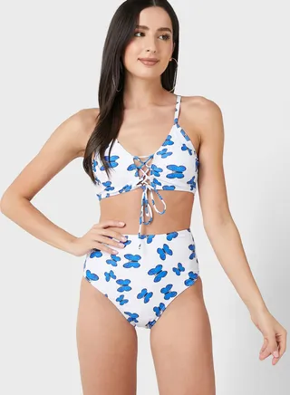 Printed Bikini Set 