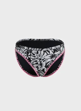 Printed Bikini Bottom 