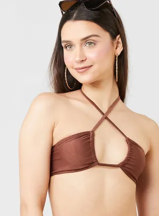 Halter Neck Bikini Top 