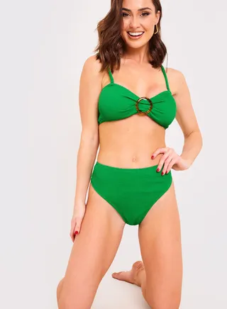 Textured Bikini Top 