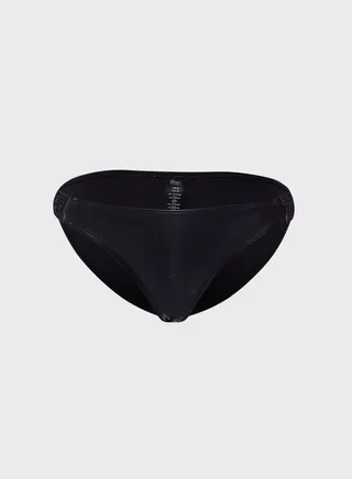 Lace Trim Bikini Bottom 